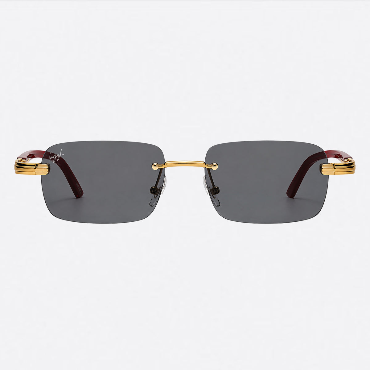 Madrid Rimless Rectangle Sunglasses