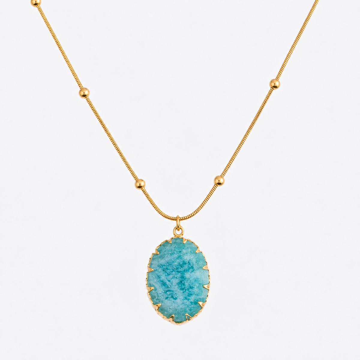 Maldives Crystal Statement Necklace